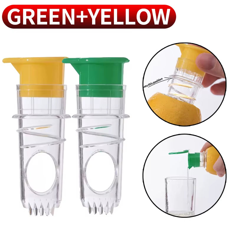 2PCS/1PC Convenient Lemon Orange Manual Juicer, Suitable for Home, Restaurant, Etc