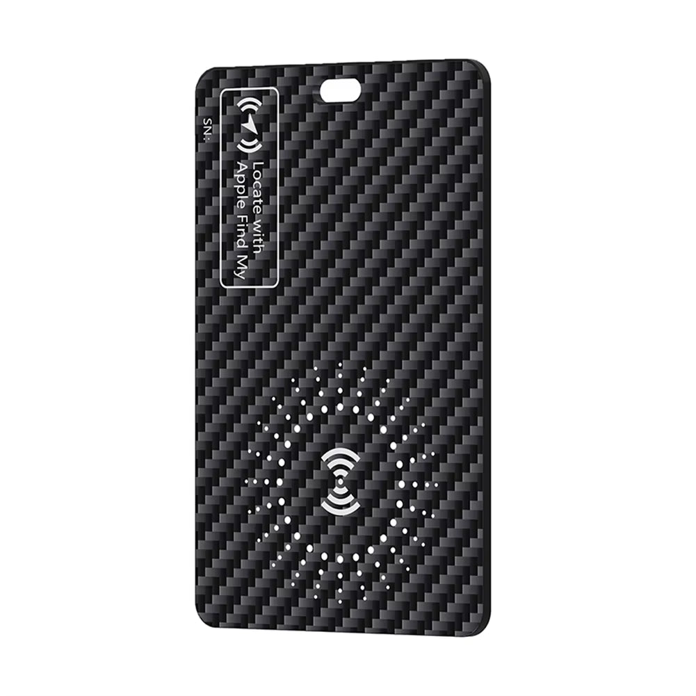 Wallet Tracker Card Wireless Charging Works for Apple Find My IPX68 Waterproof Ultra Slim Tracking Card Smart Tag Wallet Tracker