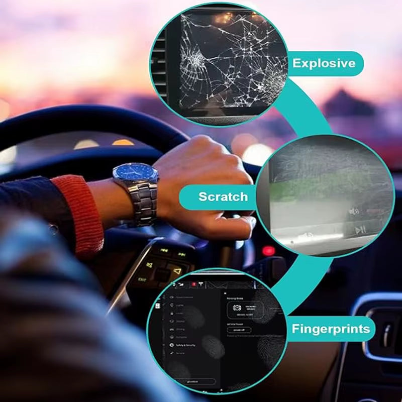 Screen Protective Film for Tesla Model 3 Highland 2024 Model Y Juniper 2025 Rear Center Control Screen Tempered Glass Film