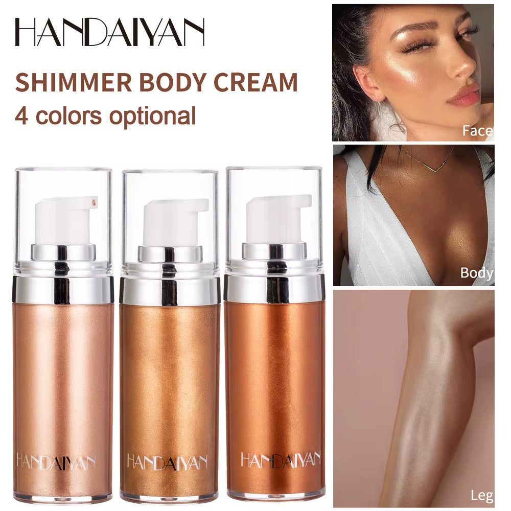 Highlighting Brightening Liquid Body Highlighter Contouring Liquid Body Lotion Face Three-Dimensional Brighten Skin