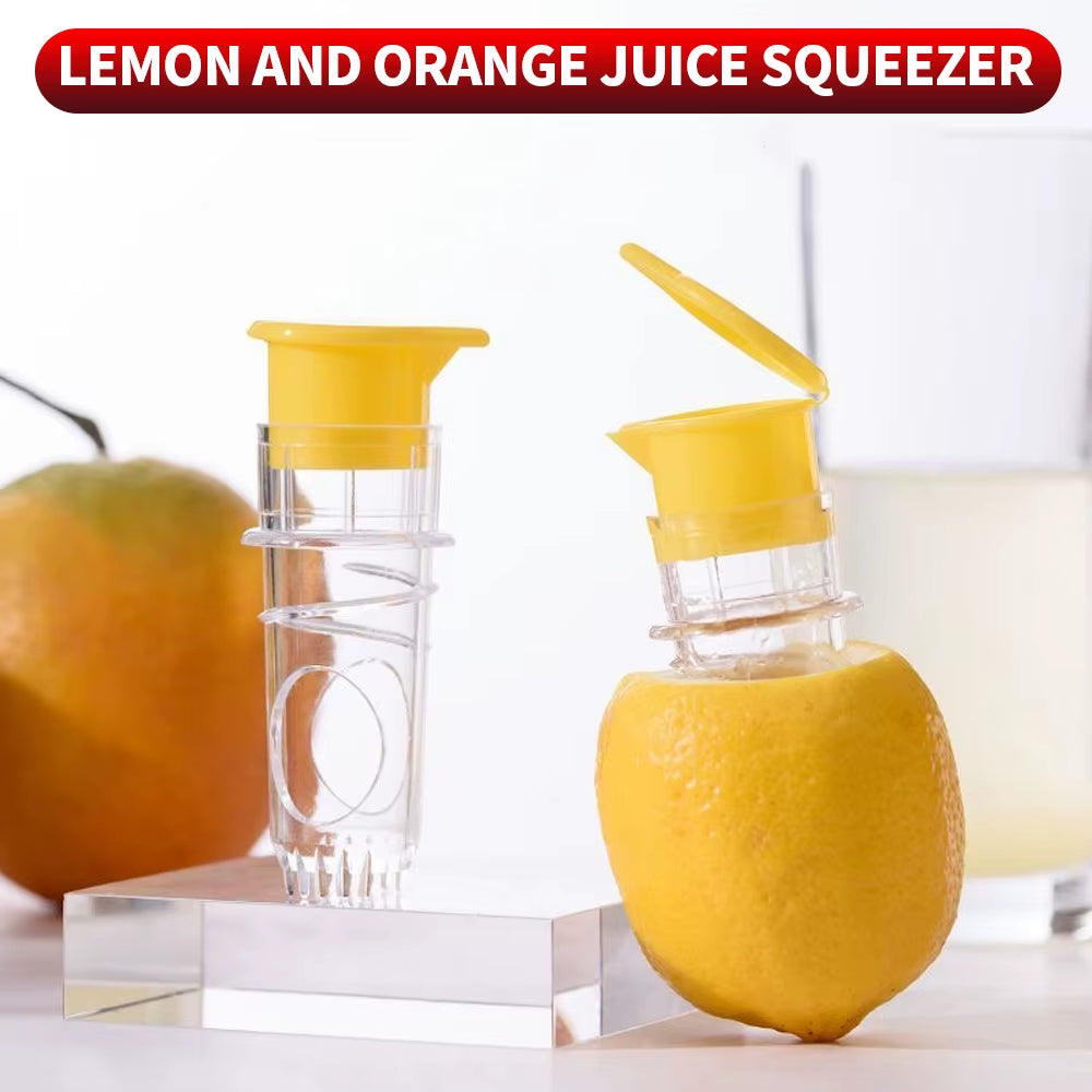 2PCS/1PC Convenient Lemon Orange Manual Juicer, Suitable for Home, Restaurant, Etc
