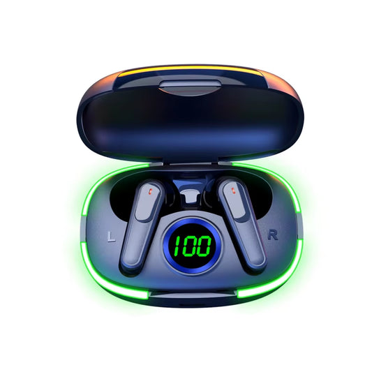 Bluetooth Earbuds Wireless Bluetooth Headset with Mic LED Display Earbuds Wireless Headphones Air Fone Bluetooth Earphones