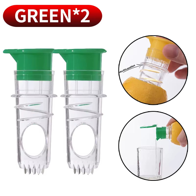 2PCS/1PC Convenient Lemon Orange Manual Juicer, Suitable for Home, Restaurant, Etc