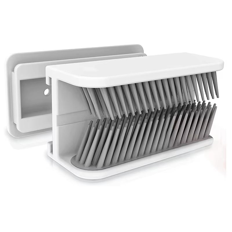 Hair Catcher, Hair Trap for Shower Drain, Hair Collector, Silicone Material, Easy to Catch Shed Hair (White)