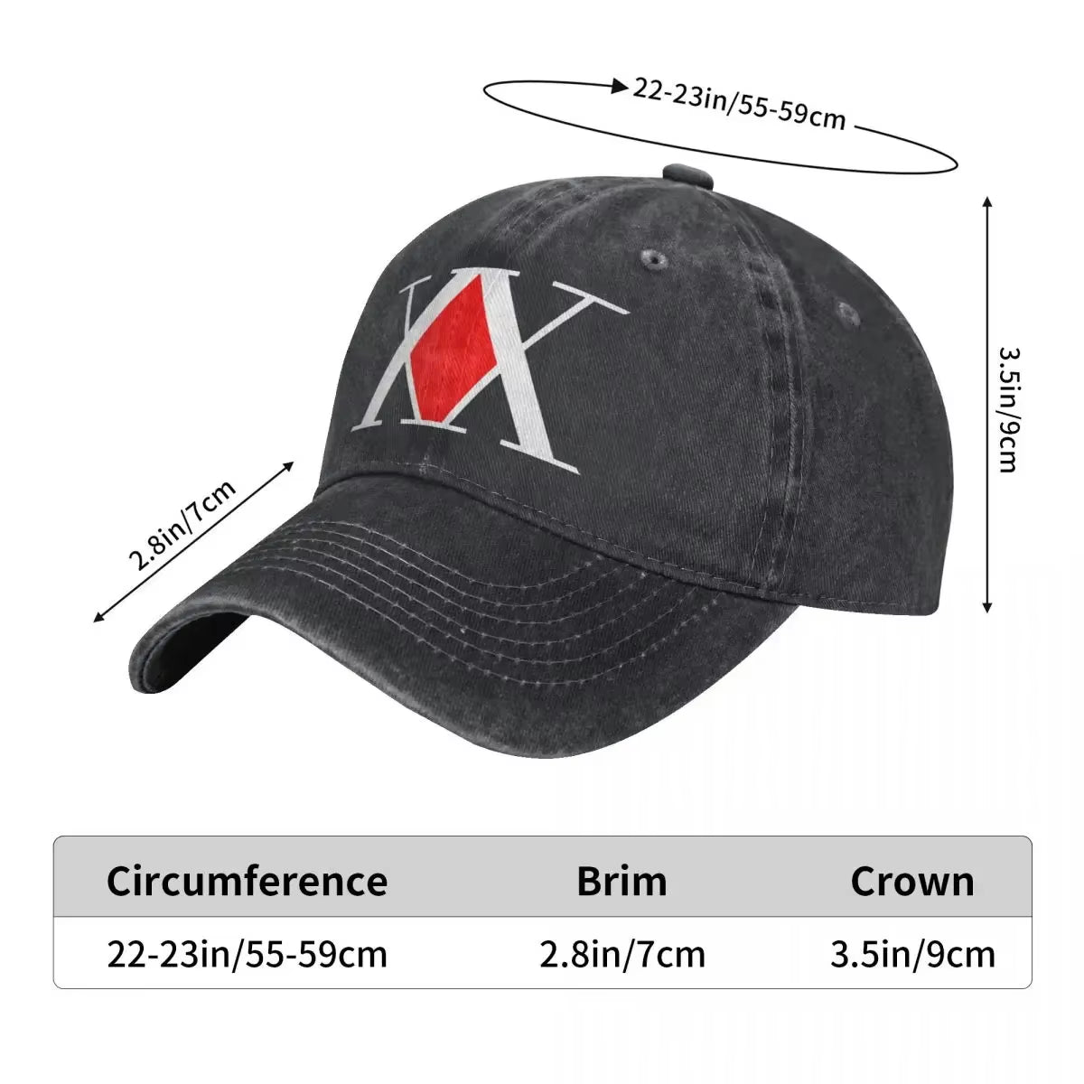 Spring Autumn Dad Anime Hunter X Hunter Baseball Cap Killua Zoldyck Hxh Classic Hats Sports Denim Cap Hats