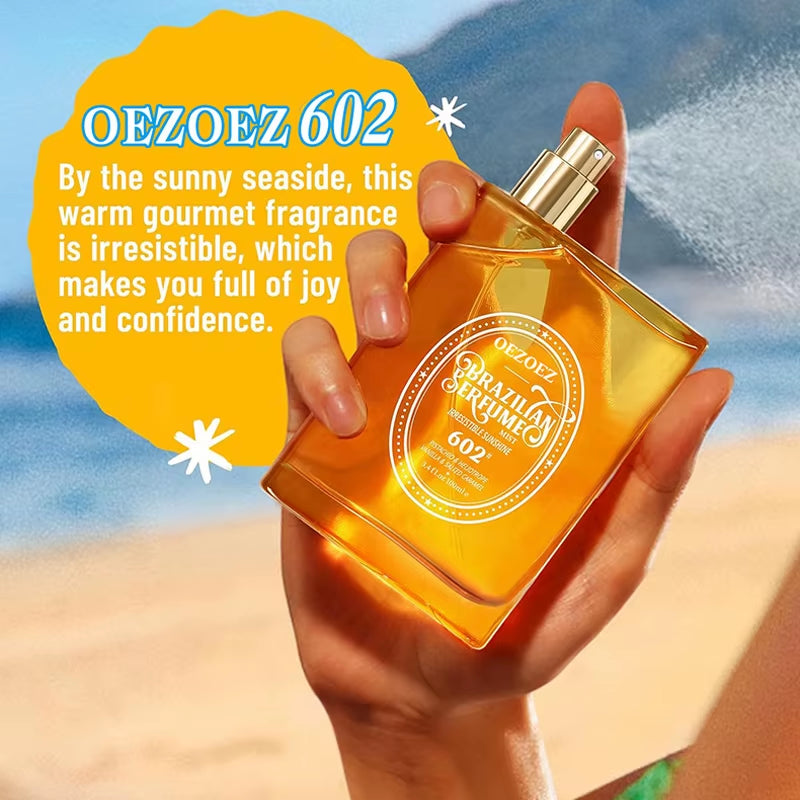 Caramel Vanilla Perfume 100Ml Women Eau De Parfum Irresistible Sun Gourmet Caramel Body Spray Brand Perfume Lasting Pheromones