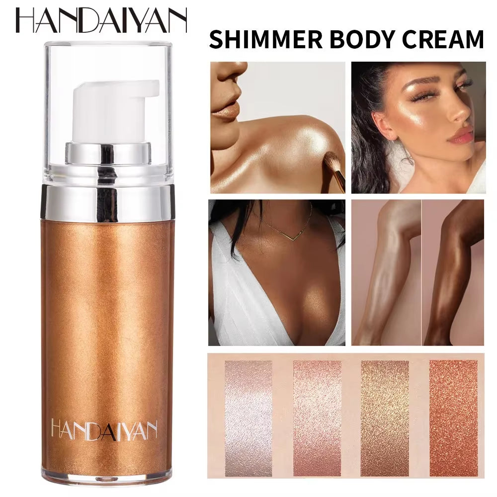 Highlighting Brightening Liquid Body Highlighter Contouring Liquid Body Lotion Face Three-Dimensional Brighten Skin