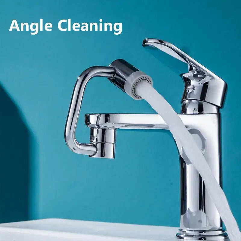 Universal 1080 Rotation Extender Faucet 2 Function Faucet Sprayer Head Replacement Swivel Robotic Arm Sink Faucet Sprayer