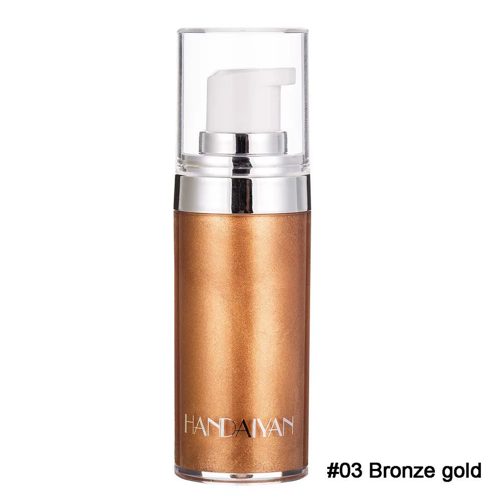 Highlighting Brightening Liquid Body Highlighter Contouring Liquid Body Lotion Face Three-Dimensional Brighten Skin