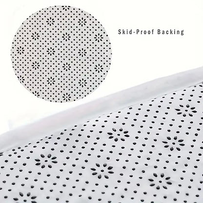 Thickened Cartoon Flannel Bathroom Floor Mat Household Absorbent Carpet Mat Non-Slip Foot Mat Dirt-Resistant Entrance Door Mat