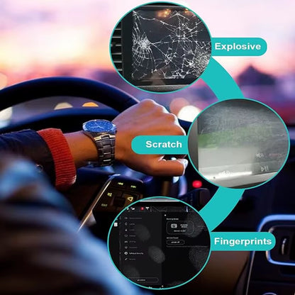 Screen Protective Film for Tesla Model 3 Highland 2024 Model Y Juniper 2025 Rear Center Control Screen Tempered Glass Film