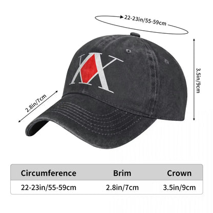 Spring Autumn Dad Anime Hunter X Hunter Baseball Cap Killua Zoldyck Hxh Classic Hats Sports Denim Cap Hats