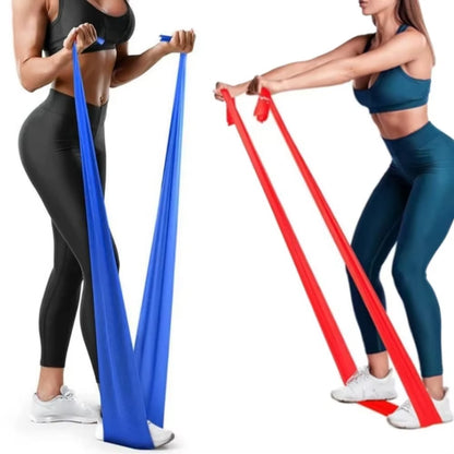 Long Resistance Band for Men Women, Fitness Pilates Stretch Band Resistance Band