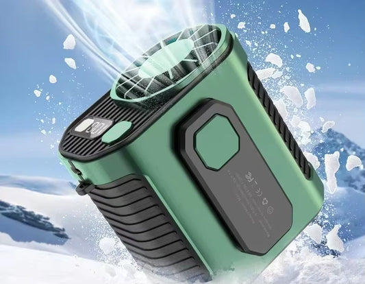 20000Mah New Waist-Mounted Fan Cooling High-Temperature Outdoor Work Room Welding Site Portable Waist-Mounted Fan