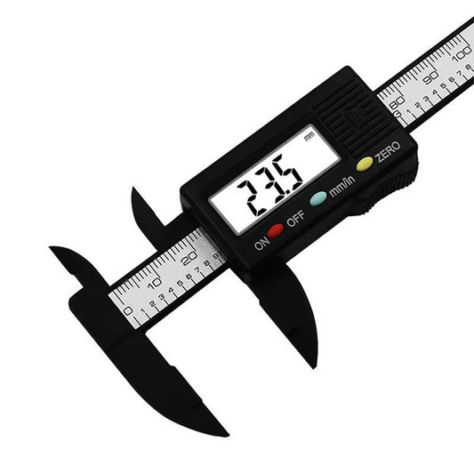 100Mm Electronic Digital Caliper Carbon Fiber Dial Vernier Caliper Gauge Micrometer Digital Ruler Measuring Tool